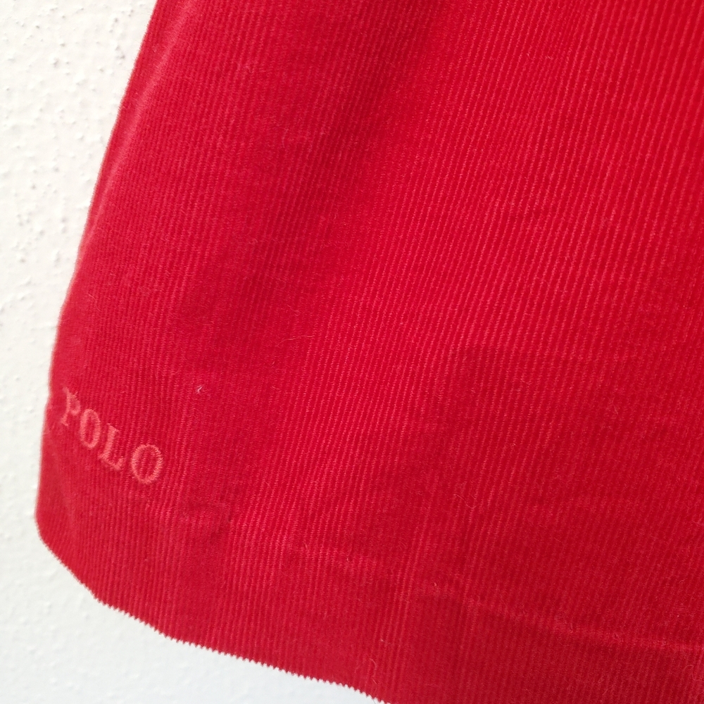 Polo Ralph Lauren Baby Girls Fine Wale Smocked Corduroy Dress - Picture 5 of 10